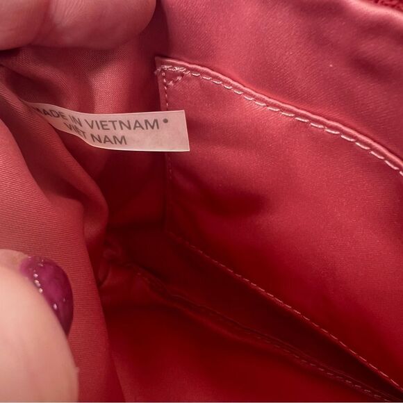 Coach Park Leather Medium Wristlet F49472 Sienna Coral - Picture 8 of 9